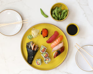 yellow-serving-set